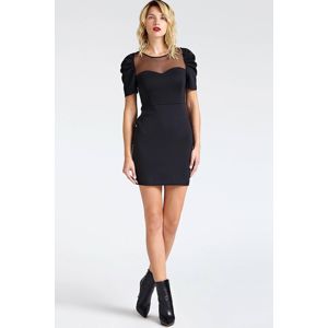Guess dámské černé elegantní šaty - S (JBLK)